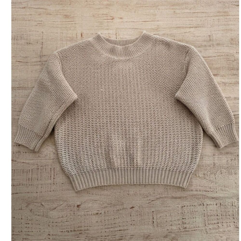 Women's Philosophy Size Medium Pull Over Sweater in Beige